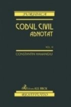 CODUL CIVIL ADNOTAT VOL III