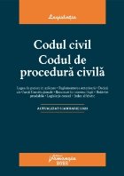 coperta Codul civil,Codul de procedură civilă
