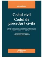Codul civil. Codul de procedura civila. Actualizat la 8 ianuarie 2025