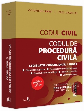 Codul civil şi Codul de procedură civilă