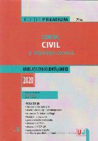 Codul Civil si legislatie conexa 2020. Editie premium