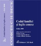 Codul familiei legile conexe Editia