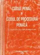 Codul penal codul procedura penala