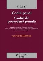 coperta Codul penal,Codul de procedură penală : Legile de executare
