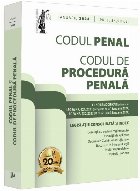 coperta Codul penal si Codul de procedura penala: ianuarie 2024. Editie tiparita pe hartie alba