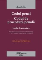 coperta Codul penal, Codul de procedură penală, Legile de executare