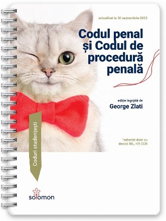 Codul penal şi Codul de procedură penală : actualizate la 20 septembrie 2025