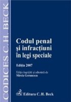 coperta Codul penal si infractiuni in legi speciale, ed. a II-a revizuita