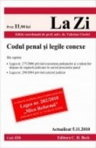 coperta Codul penal si legile conexe (actualizat la 5.11.2010). Cod 416