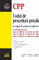 coperta Codul de procedură penală şi Legea de punere în aplicare : Reglementări anterioare, Legislaţie conexă, 