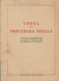 Codul de procedura penala 1955