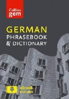 coperta Collins German Phrasebook and Dictionary Gem Edition