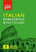 coperta Collins Italian Phrasebook and Dictionary Gem Edition