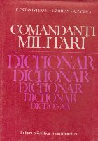 Comandanti militari Dictionar