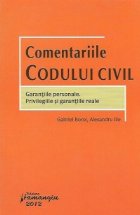 Comentariile Codului civil Garantiile personale