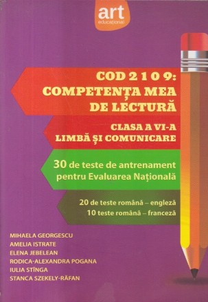 Competenta mea de lectura, Clasa a VI-a Limba si comunicare (2016)