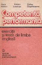 Competenta performanta Exercitii teste limba