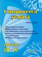 Compunere scolara pentru clasele III-IV