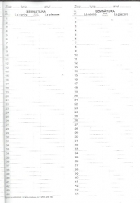 Condica de prezenta (Semnatura la venire / plecare)