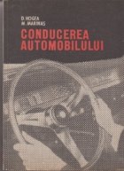 coperta Conducerea automobilului (Hogea, Marinas)