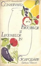 coperta Conservarea fructelor si legumelor in gospodarie (traducere din limba rusa)
