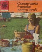 coperta Conservarea fructelor pentru iarna