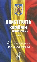 Constituţia României şi legislaţie conexă