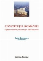 Constitutia Romaniei Opinii esentiale pentru