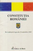 Constitutia Romaniei Revizuita prin Legea