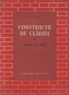 Constructii cladiri Volumul lea Lucrari