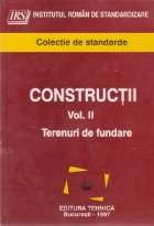 Constructii Volumul lea Terenuri fundare