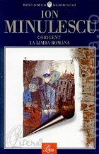 coperta Corigent la limba romana.  Rosu, galben si albastru