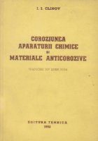 coperta Coroziunea aparaturii chimice si materiale anticorozive (traducere din limba rusa)