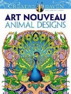 Creative Haven Art Nouveau Animal