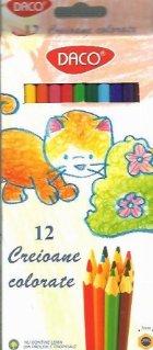 coperta Creioane colorate Daco 12 culori