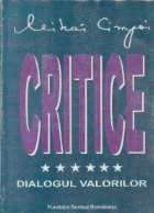 Critice Volumul lea Dialogul valorilor