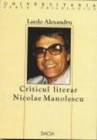Criticul literar Nicolae Manolescu