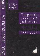 Culegere practica judiciara penala 1994