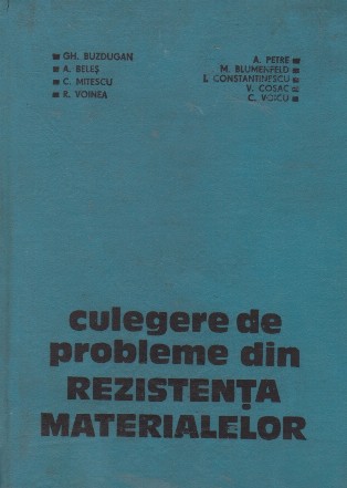 Culegere de probleme din rezistenta materialelor, Editia a VIII-a