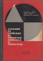 Culegere probleme geometrie analitica proiectiva