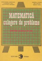Culegere probleme matematica pentru clasele