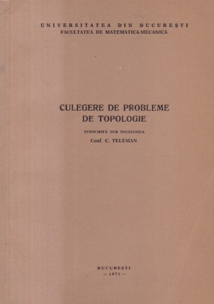 Culegere de probleme de topologie