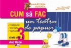 coperta Cum sa fac un teatru de papusi, clasa a III-a