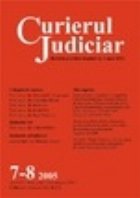 Curierul Judiciar, nr. 7-8/2005