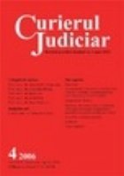 Curierul Judiciar, Nr. 4/2006