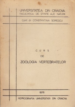 Curs de Zoologia Vertebratelor