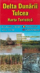 Delta Dunarii - harta turistica (romana-engleza)