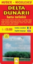Delta Dunarii harta turistica rutiera