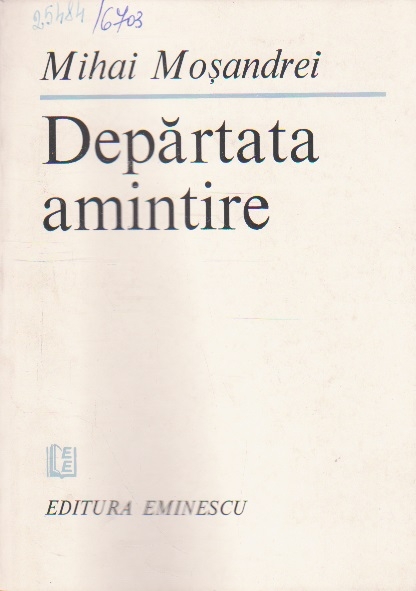Departata Amintire - Versuri (Mihai Mosandrei)