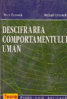 coperta Descifrarea comportamentului uman